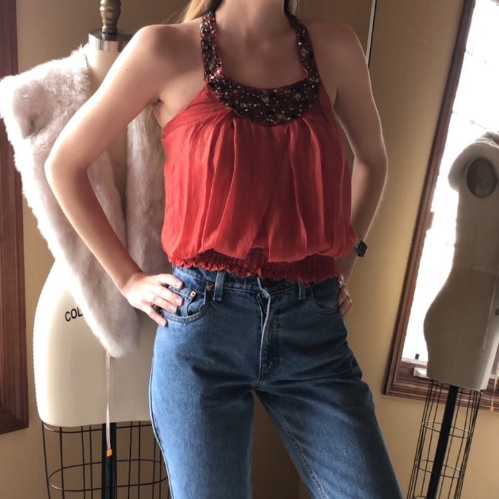 Bebe silk crop xs